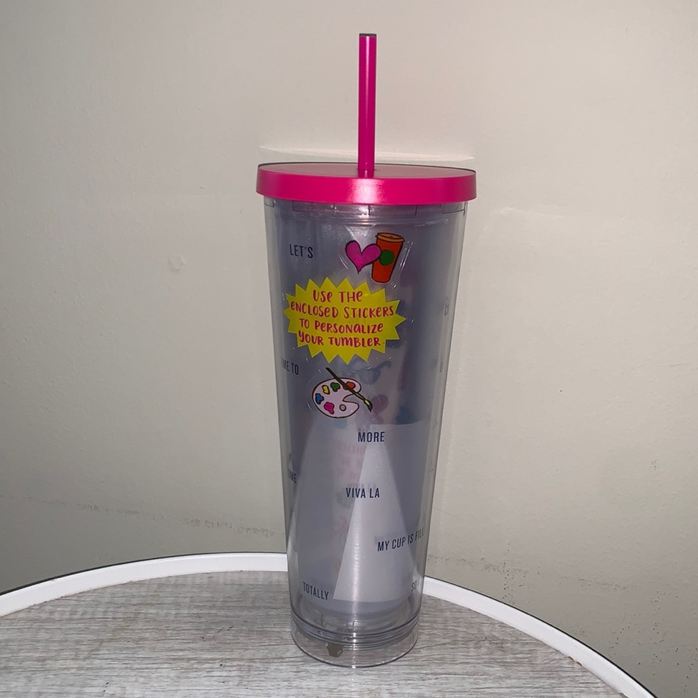 Starbucks Sticker Tumbler